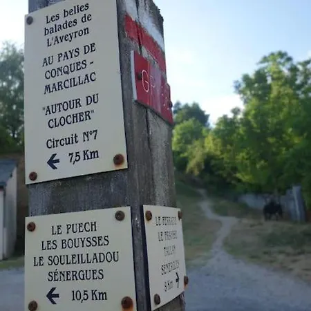 Maison Calme Pes De Conques En Rouergue *