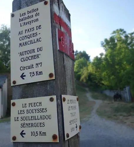 Maison Calme Pès De Conques En Rouergue *